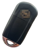 Opel Astra J Insignia Uyumlu Çevirici Modifiye Dönüşüm Kumanda Anahtar Kabı Oto Anahtarlık Logolu 2 Tuş thumbnail 3