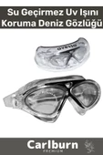 Premium Ayarlanabilir Kayış Su Geçirmez Uv Işın Koruma Yetişkin Plastik Antifog Kutulu Deniz Gözlüğü - 1