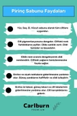 Özel %100 Doğal Koku Yüz Cilt Beyazlatıcı Organik Nemlendirici Kabak Lif Beyaz Pirinç Sabunu 2 Adet - 3