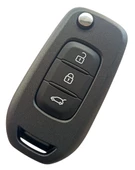 Renault Megane 4 Captur Kadjar Sustali Kumanda Kabı Oto Anahtarlık Logolu thumbnail 1