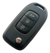 Renault Megane 4 Captur Kadjar Sustali Kumanda Kabı Oto Anahtarlık Logolu thumbnail 3