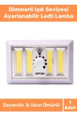 Home Series Gün Işığı Sert Plastik Pilli Sabitlenir Dimmerli Işık Seviyesi Ayarlanabilir Ledli Lamba - 1