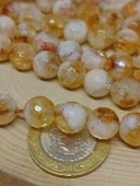 Sitrin Taşı Faset Kesim Dizi 10mm (35-36cm) (52832) - 2