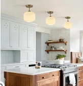 MYLİGHTS MODERN OPAL    PLOFONYER TAVANAVİZE 20CM BRONZ ASKILI SPOR TEKLİ AVİZE ODA MUTFAK SALON KORIDOR 20 CM    TEK FİYATIDIR thumbnail 1