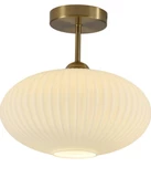 MYLİGHTS  PLOFONYER TAVAN AVİZE  OPAL CAM AVİZE MODER SPOR AVİZE 30 cm thumbnail 1