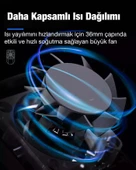 Memo FL-A2 Hava Soğutmalı Cep Telefon Soğutma Fanı Radyatör Soğutucu thumbnail 10