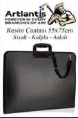 50x70 Resim Çantası Seti 1 Paket Fatih Karakalem 50x70 Proje Çantası Duralit Resim Kağıdı Dereceli Resim Kağıdı Hamur Silgi - 3