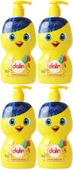 Dalin Bebek Şampuanı 500ML (Eğlen Öğren Serisi) Pompalı (4 Lü Set) - 1