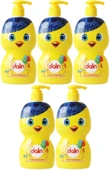 Dalin Bebek Şampuanı 500ML (Eğlen Öğren Serisi) Pompalı (5 Li Set) - 1
