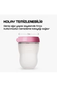 Comotomo Antikolik Silikon Biberon 2'li 250ml Pembe - Orta Akışlı (3-6 AY) - 4