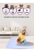 Kapitoneli Yıkanabilir Sıvı Geçirmez Emici Köpek Kedi Çiş Alezi 60x90 cm - 2