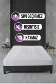 Pamuklu Fitted Sıvı Geçirmez Yatak Alezi 200x200cm - 1