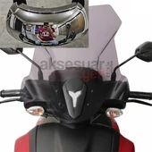Yamaha RayZR Uyumlu Motosiklet Kör Nokta Aynası - 180 Derece Görüş - 1