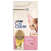 Cat Chow Kitten Tavuklu Yavru Kedi Maması 15 Kg - 1