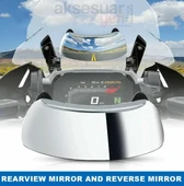 Bmw C600 Support Uyumlu Motosiklet Kör Nokta Aynası - 180 Derece Görüş - 8
