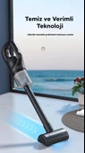 Polham Mini 20W 50KPA Süper Güçlü Vakumlu Araç Süpürgesi, 2000mAh Şarjlı Toz, Kül, Tüy Süpürgelsi - 4