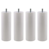 Mobilya Kanepe Koltuk Baza Yükseltme M8 Civatalı İnce Diş Destek Ayağı Ayakları Beyaz 15 cm 4 Adet thumbnail 7