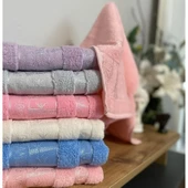 Bambulu Microcotton Havlu 6'lı 50x90 - 1