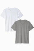 Süperlife Erkek V Yaka Tshirt SPR24TS40-2 - 12