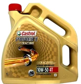 Castrol Power 1 Racing 10W/50 4t Motosiklet Yağı 4 L - 1