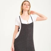 Günlük Askılı Bol Kesim Yazlık Kadın Tulum thumbnail 2