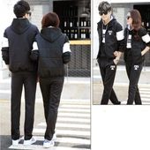 Günlük Kışlık Sevgili Eşofman Tekli Kadın Takım thumbnail 6