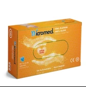 Wicromed Pudrasız Vinil Eldiven Large 10'lu - 1