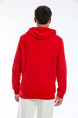 Süperlife Erkek Kapşonlu Regular  Air Baskılı İnce Sweatshirt SPR22SW104 - 8