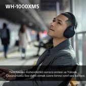 Sony WH-1000XM5 Kulak Üstü Bluetooth Kulaklık Beyaz - 2