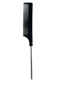 GLIDE N STYLE ANTİSTATİK KARBON KREPE TARAĞI (METAL UÇLU) - 2