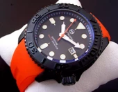 Sergio Tacchini ST.3.10002.3 Turuncu Dive-Star 200 m Erkek Kol Saati thumbnail 9