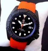 Sergio Tacchini ST.3.10002.3 Turuncu Dive-Star 200 m Erkek Kol Saati thumbnail 3