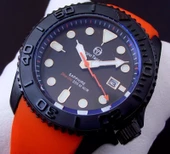 Sergio Tacchini ST.3.10002.3 Turuncu Dive-Star 200 m Erkek Kol Saati thumbnail 2