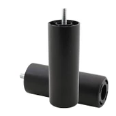 Mobilya Kanepe Koltuk Baza Yükseltme M8 Civatalı İnce Diş Destek Ayağı Ayakları Siyah 14 cm 4 Adet thumbnail 5