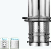 Yasomi FruitForce 8 Segment 180 W Gri Katı Meyve Sıkacağı - 6