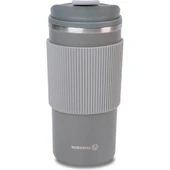 KORKMAZ A5539-2 FREEDOM PLUS GRİ KAHVE BARDAĞI - 1