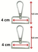 Çanta Kancası Büyük Metal 4 cm 2 Adet 8683255013272 - 2
