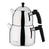 Aryıldız Large Siyah Çaydanlık Takımı - 1