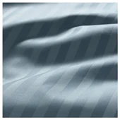 Çizgili Saten Yatak Çarşafı Lastikli 100x200 Yastık Kılıfı 50x70 Fitted Tek Kişilik Çarşaf Seti Petr - 4
