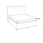 Çizgili Saten Yatak Çarşafı Lastikli 100x200 Yastık Kılıfı 50x70 Fitted Tek Kişilik Çarşaf Seti Petr - 5