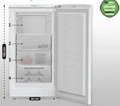 Keysmart KEY 410 E Çekmeceli Derin Dondurucu - 1