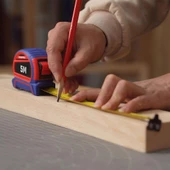 WORKPRO WP261041 5Mx25mm Naylon Kaplama Sarı Çift Taraflı Manyetik Çelik Şerit Metre - 10