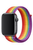 Apple watch uyumlu loop textil kordon - 6