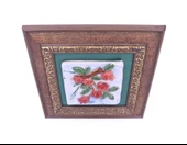 Seramik Nar Ağacı Duvar Tablosu 20 cm x 20 cm - 4