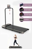 Uzaktan Kumandalı Katlanabilir Portatif Yürüme ve Koşu Bandı 12 Km Hız - 1