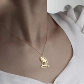 925 Ayar Gümüş Amerikan Futbolu İsim Detaylı  Kolye thumbnail 1