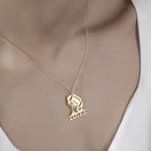 925 Ayar Gümüş Amerikan Futbolu İsim Detaylı  Kolye thumbnail 4