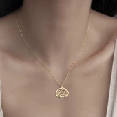 925 Ayar Gümüş Beyin Kolye thumbnail 6