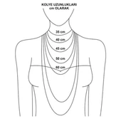 925 Ayar Gümüş Deniz Kızı Kolye thumbnail 7