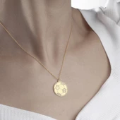 925 Ayar Gümüş Futbol Topu Plaka Kolye thumbnail 3